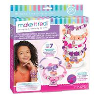 Make It Real DIY Fashion Beaded Bangle Bracelets Kit