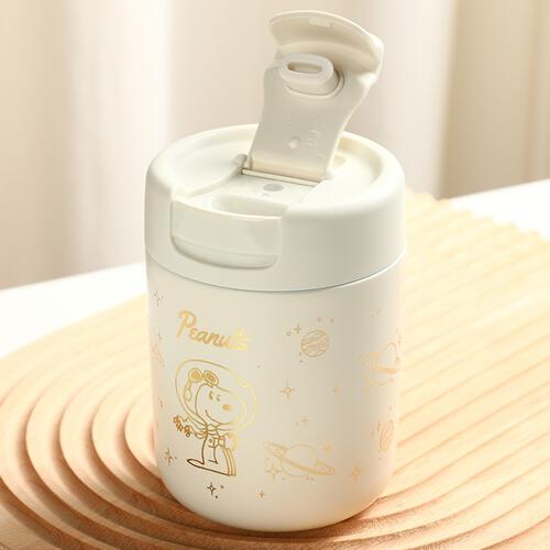 Snoopy Coffee Cup Spaceman Golden