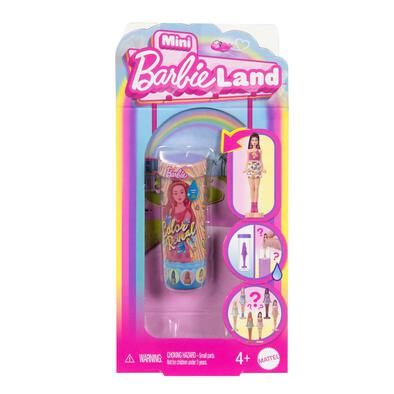 Barbie Mini Barbieland Color Reveal Dolls Surprise Water Reveal - Assorted