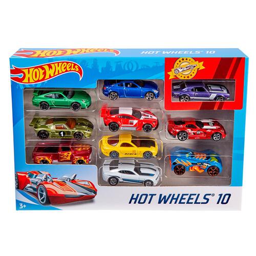 Hot Wheels 10 Car Pack - Assorted
