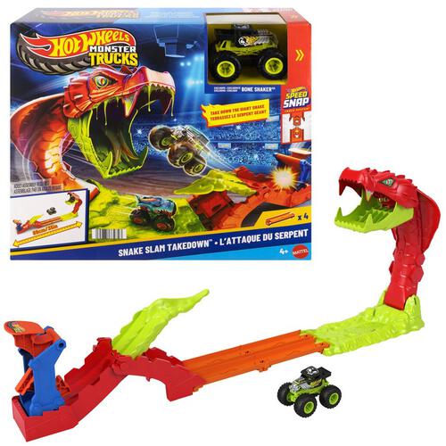 Hot Wheels Monster Truck Snake Bite Slam Out