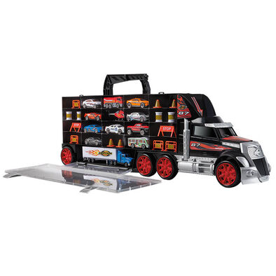 Fast Lane Truck Carry Case with 11 cars
