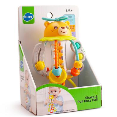 Hola Shake & Pull Busy Ball