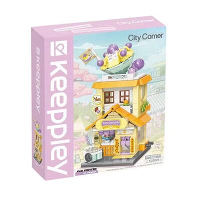 Qman City Corner Taro Smoothie Store