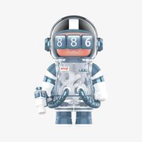 Pop Mart MEGA SPACE MOLLY 100% × emoji