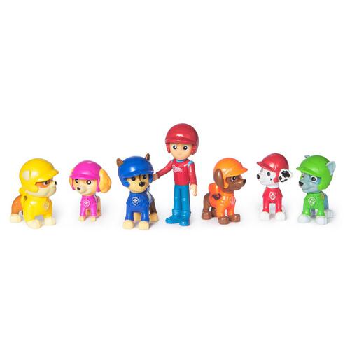 Paw Patrol Rescue Wheels Figure Pack with 7 Collectible Figures