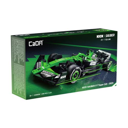 CaDA KICK Sauber F1 Team C45 Racing Car Brick DIY 1:24 Scale Vehicles Set