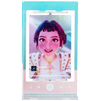 KPop Demon Hunters Flip Acrylic Standee - Huntr/X Zoey