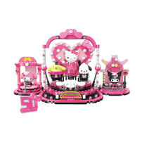 Keeppley Qman Hello Kitty 50th Anniversary Kawaii Diva
