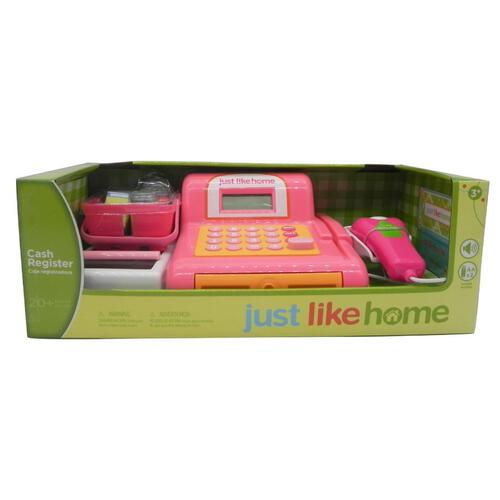 Just Like Home Cash Register - Pink