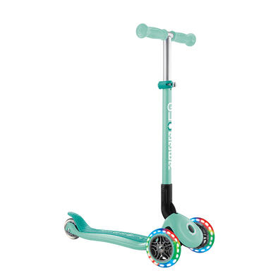 Globber Primo Foldable Lights Mint