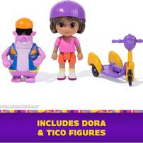 Dora Adventure Pack With 2 Figure And Accessories M02 - Assorted