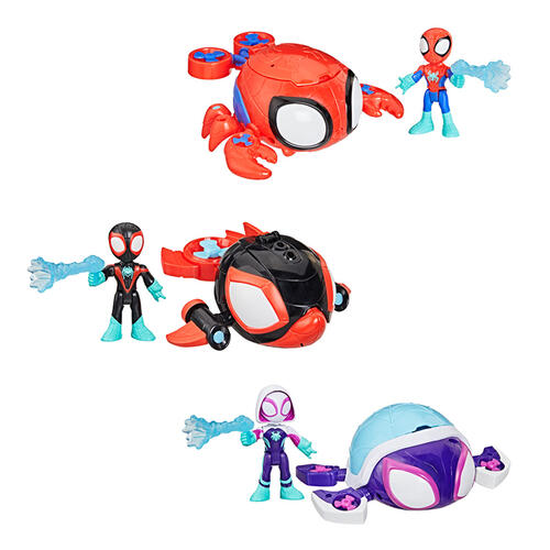 Spider-Man Saf Waterwebs Veh - Assorted