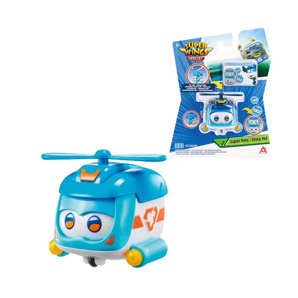 Super Wings 2'' 5cm Transform-a-Bots Traver Robot Action Figures Transforming Plane