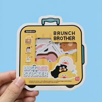 Brunch Brother Luggage Stickers