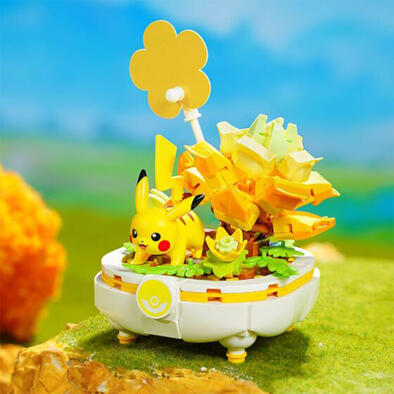 Keeppley Qman Pikachu Potted Plant