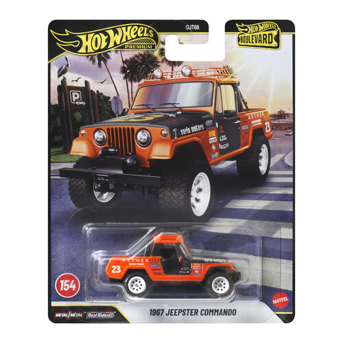 Hot Wheels GJT68 Boulevard Dash H Set of 10 
