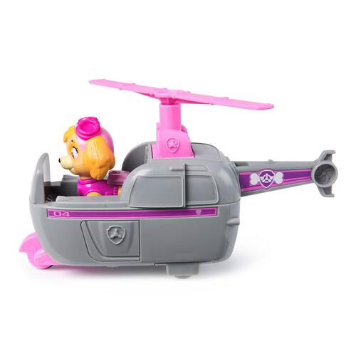 Paw Patrol Basic Vehicle - Skye's Helicopter with Figure