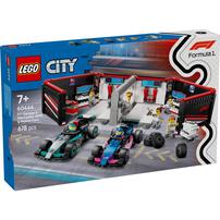 LEGO City F1 Garage & Mercedes-AMG & Alpine Cars 60444