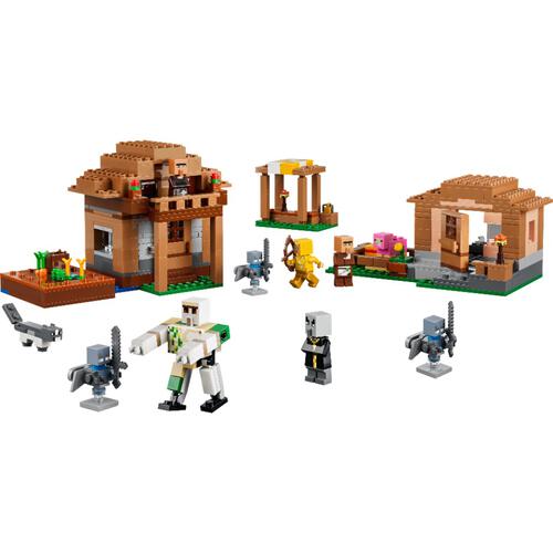 LEGO Minecraft Evoker Village Attack 21596