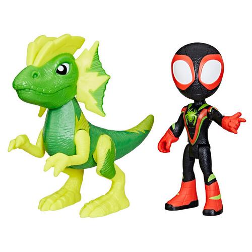 Spidey Amazing Friends Hero Dino Webs Fig -Assorted