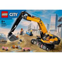 LEGO City Yellow Construction Excavator 60420