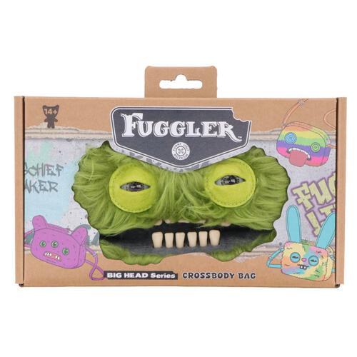 Fuggler Crossbody Bag Big Head Series - Count Underoo Mcgoo (Green)