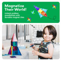 Picasso Tiles 40pcs Mini Diamond Magnetic Tiles Series Set