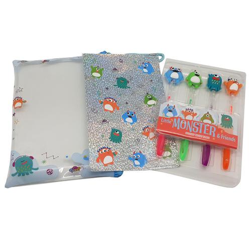 Hot Focus Gel Pentastic Stationery Writing Fun Set - Assorted