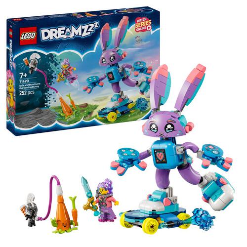 LEGO DREAMZzz Izzie and Bunchurro the Gaming Bunny 71490