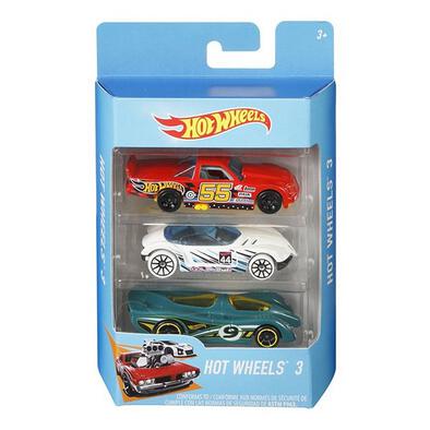 Hot Wheels Basic Car 3 Pack - Assorted