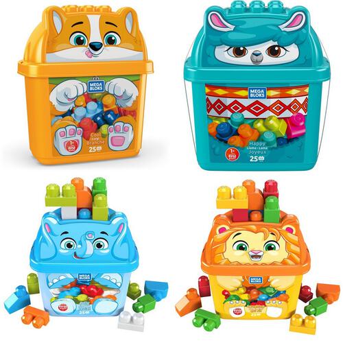 Mega Bloks Animal Bucket - Assorted | Toys