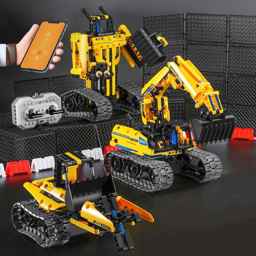 iM Master Remote Control and App Control 3 In 1 Excavator