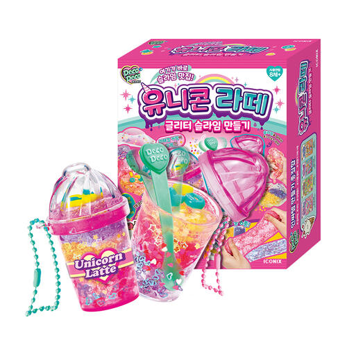 Deco Deco Unicorn Latte Glitter Slime DIY Kit