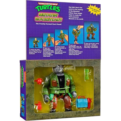 Teenage Mutant Ninja Turtles Classic Mutatin' Rocksteady