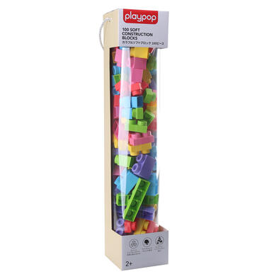 playpop 100 Soft Construction Blocks