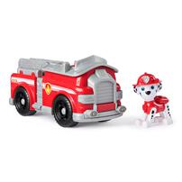 Paw Patrol Basic Vehicle - Marshall's Fire Truck with Figure