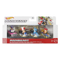 Hot Wheels Mario Kart 4 Pack - Assorted (1 Pc)