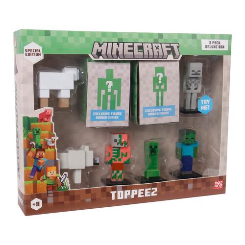 Minecraft Special Edition Toppeez 8 pack - Assorted