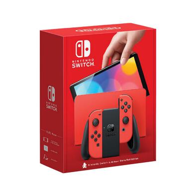 Nintendo Switch OLED Model: Mario Red Edition 