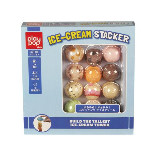 Play Pop Ice-Cream Stacker Action Game