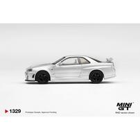 (Pre-Order) Mini GT Nissan NISMO R34GT-R Z-tune Z-Tune Silver (Expected January 2027)