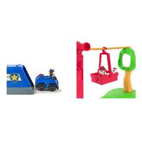 Paw Patrol Tower Mini Playset (Chase Launcher + Marshal Wire Slider) - Assorted