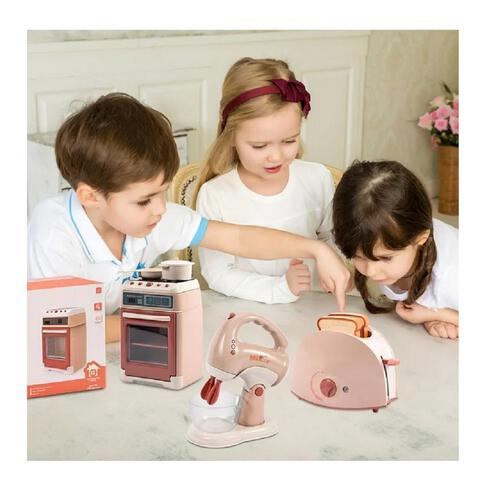 My Little Home Mini Iron (With Smoke) - Light and Sound (Beige)