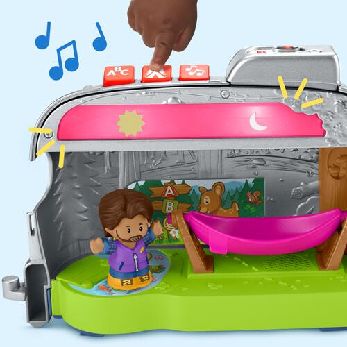 Little People Light-Up Learning Camper