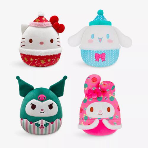 Squishmallows 8' Hello Kitty And Friends Holiday 2025 Plush - Assorted