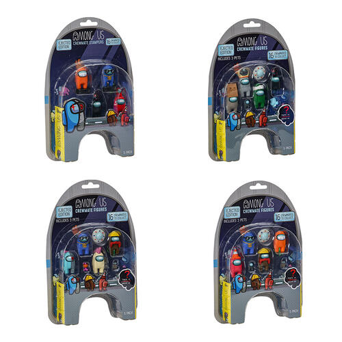 Among Us Crewmate Figures 5 pack - Assorted