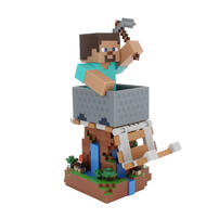Minecraft Steve Cable Guy R.E.S.T Phone / Controller Stand