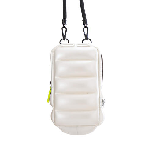 playpop Puffar&eacute; x playpop Inflatable Fashion Pouch - Pearl White