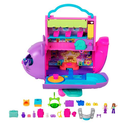 Polly Pocket Kitty Plane